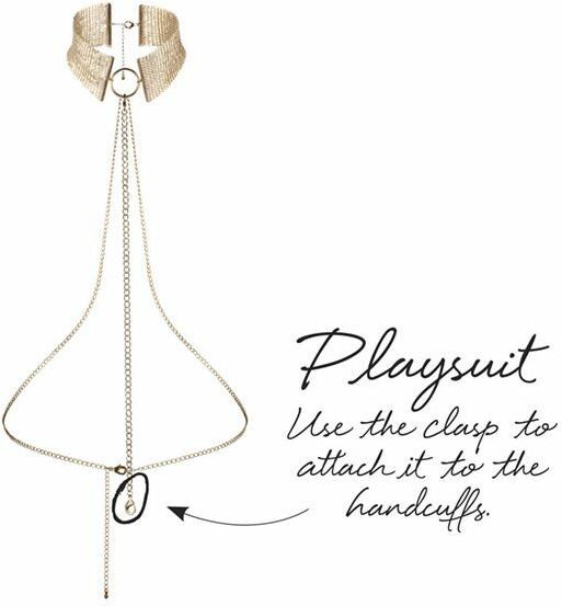 Украшение Bijoux Indiscrets Desir Metallique Collar - Gold
