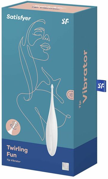 Вибратор для клитора Satisfyer Twirling Fun White