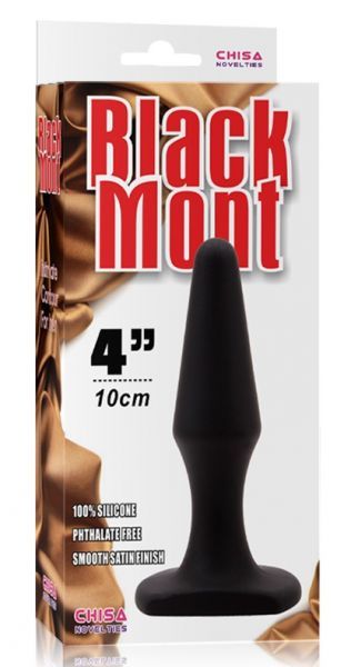 Анальный плаг Silicone Black Mont, M