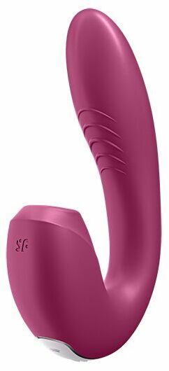 Вакуумный смарт вибратор Satisfyer Sunray Berry, 4 положения ствола