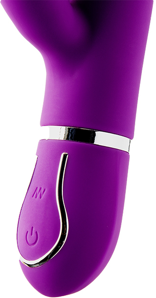 Двойной вибратор кролик Dream Toys VIBES OF LOVE FLORAL FANTASY PURPLE