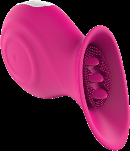 Стимулятор для клитора VIBES OF LOVE PLEASURE SNAIL MAGENTA