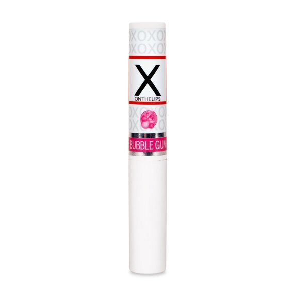 Стимулирующий бальзам для губ унисекс Sensuva - X on the Lips Bubble Gum с феромонами, жвачка