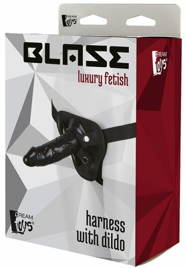 Страпон женский BLAZE HARNESS WITH DILDO