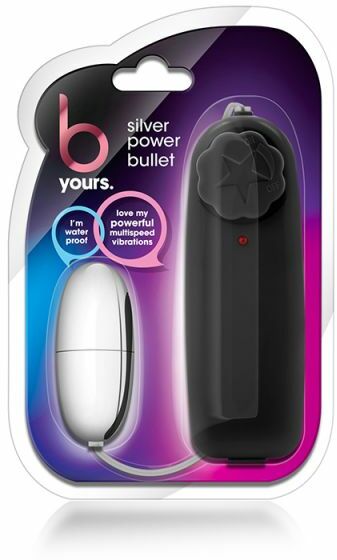 Виброяйцо B YOURS SILVER POWER BULLET BLACK
