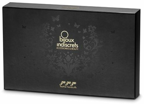 Пушистые наручники Bijoux Indiscrets Za za zu - feahter handcuffs, перьевые, подарочная упаковка