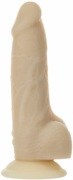 Фаллоимитатор ADDICTION - Naked - 7" Rotating & Vibrating Dildo with Remote - Vanilla