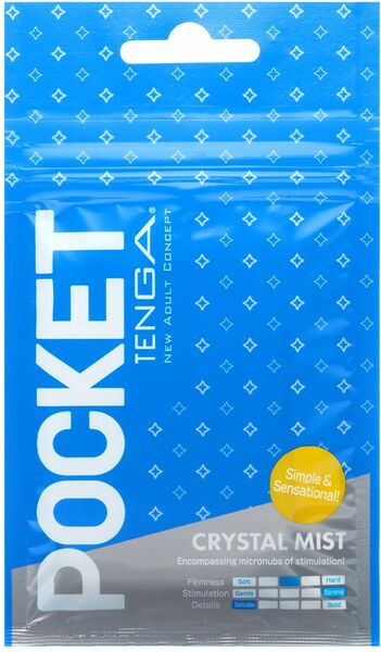 Мастурбатор TENGA Pocket Crystal Mist
