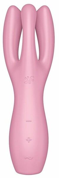 Клиторальный вибратор Satisfyer Threesome 3 Pink с тремя пальчиками