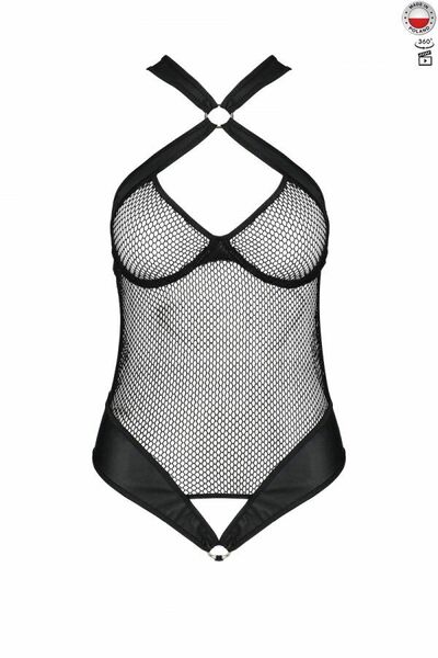 Сетчатый боди с халтером Amanda Body black XXL/XXXL - Passion