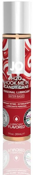 Лубрикант на водной основе System JO H2O – Candy Cane без сахара, растительный глицерин (30 мл)