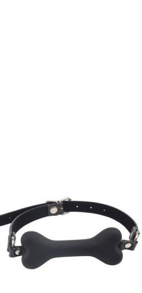 Кляп Doggle Bone Bit Gag, Black