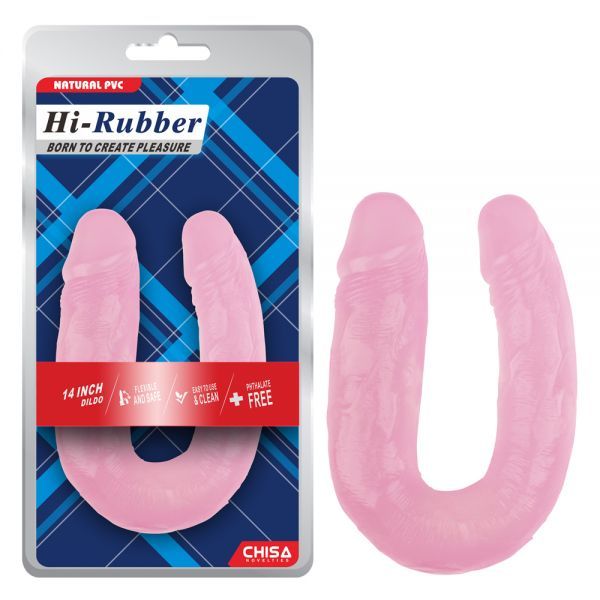 Фаллоимитатор двойной 14 Inch Dildo, Pink
