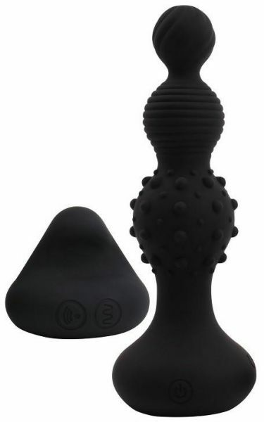 Анальная пробка с вибрацией Rocked Hip, Black