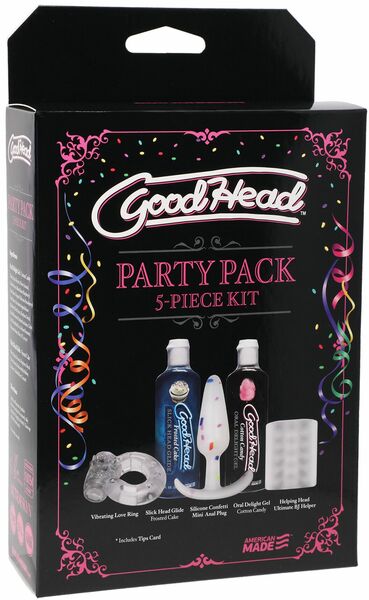 Набор Doc Johnson GOODHEAD - PARTY PACK - 5 PIECE KIT