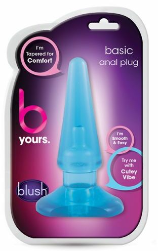 Анальный плаг B YOURS BASIC ANAL PLUG BLUE