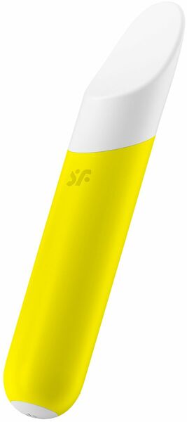 Минивибратор с гибким язычком Satisfyer Ultra Power Bullet 7 Yellow