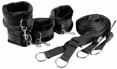 Ременная система для фиксации к кровати BLAZE BED RESTRAINT SET