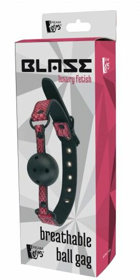 Кляп BLAZE BREATHABLE BALL GAG PINK