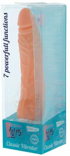 Вибромассажер PURRFECT SILICONE CLASSIC 7.1INCH, FLESH
