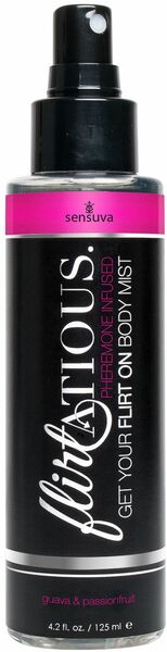 Спрей-мист для тела с феромонами Sensuva Flirtatious PassionFruit & Guava Body Mist (125 мл)