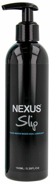 Густой анальный лубрикант Nexus Slip Anal (150 мл.) на водной основе, супер для анальных игрушек