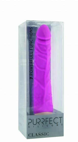 Вибромассажер PURRFECT SILICONE CLASSIC 7.1INCH PINK