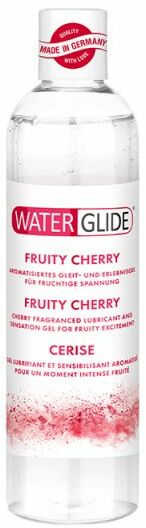 Лубрикант с ароматом вишня WATERGLIDE FRUITY CHERRY. 300 мл