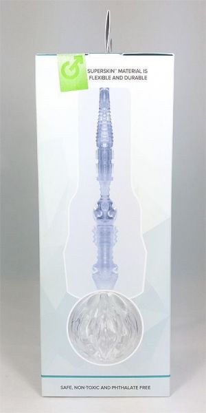Мастурбатор вагина Fleshlight Ice Lady Crystal, полупрозрачный материал и корпус