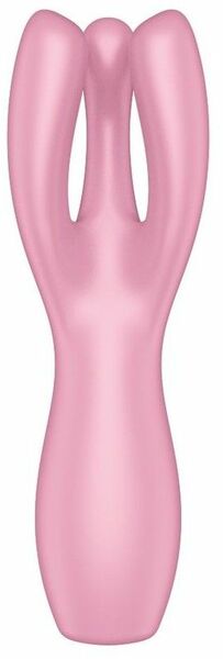 Клиторальный вибратор Satisfyer Threesome 3 Pink с тремя пальчиками