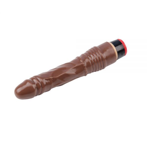Вибромассажер 8.8” Vibe Cock, Brown