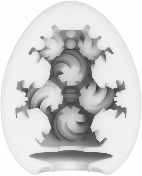 Мастурбатор-яйцо Tenga Egg Curl с рельефом из шишечек