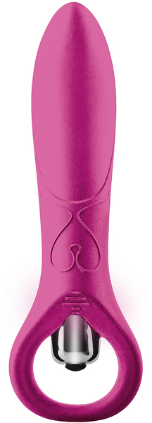 Мини вибратор для точки G Dream Toys FLIRTS 10 FUNCTIONS RING VIBRATOR PINK