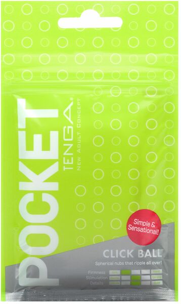 Мастурбатор TENGA Pocket Click Ball