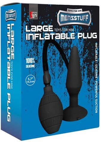 Надувной анальный плаг MENZSTUFF LARGE INFLATABLE PLUG
