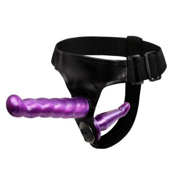 Страпон с двумя насадками Female Harness Ultra