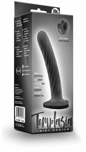 Фаллоимитатор для точки G TEMPTASIA TWIST MEDIUM BLACK