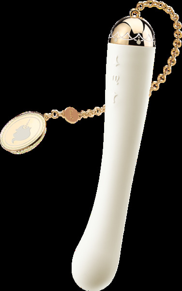 Вибратор для точки G с подключением к телефону ZALO Momoko Vanilla White