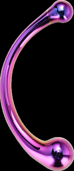 DT21836 Изогнутый стеклянный фаллоимитатор Dream Toys GLAMOUR GLASS CURVED BIG WAND