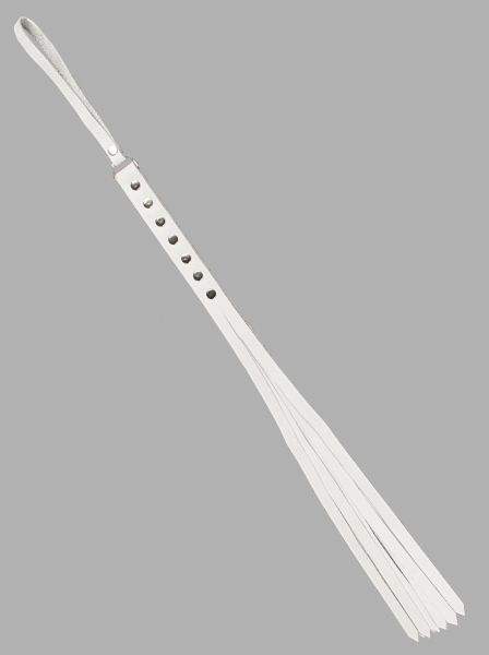 Флогер S&M Fancy Leather Floger, White