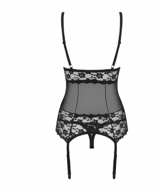 Корсет Letica corset thong black S/M