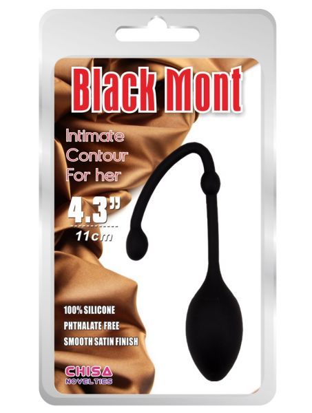 Вагинальное яйцо Black Mont Velvet kiss iOrgasm, B&V