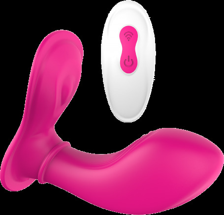 Стимулятор для точки G VIBES OF LOVE REMOTE PANTY G MAGENTA