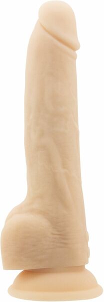 Фаллоимитатор ADDICTION - Naked - 9" Thrusting Dildo with Remote - Vanilla