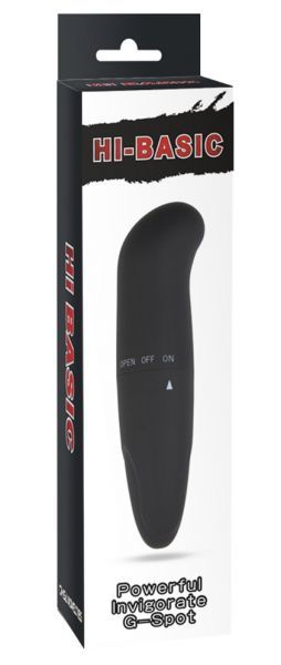 Мини-вибромассажер Powerful Invigorate G-Spot, Black