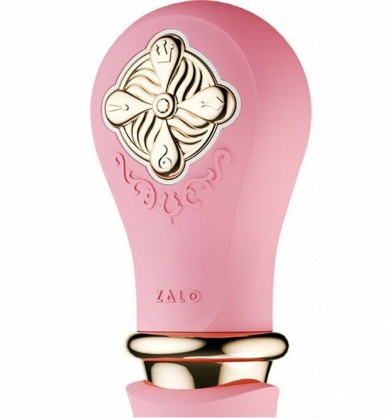 Вибромассажер-пульсатор с подогревом ZALO DESIRE, Fairy Pink
