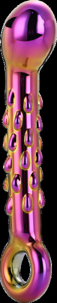 DT21833 Стеклянный фаллоимитатор Dream Toys GLAMOUR GLASS RIBBED G-SPOT DILDO
