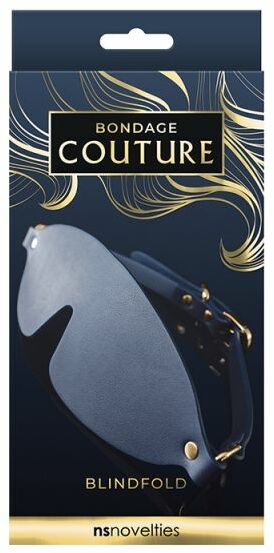 Маска на глаза BONDAGE COUTURE BLIND FOLD BLUE