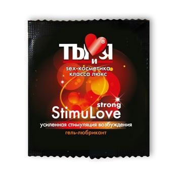 Разогревающий Гель-лубрикант StimuLove strong, 4 г