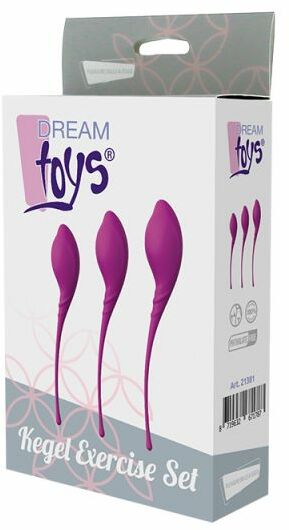 Шарики вагинальные PLEASURE BALLS & EGGS KEGEL EXERCISE SET
